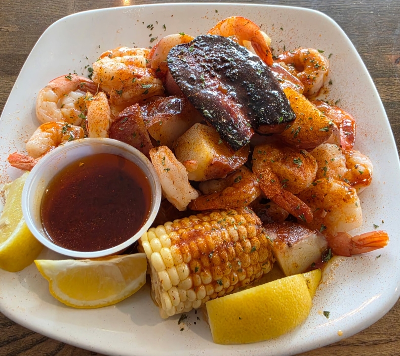 Shrimp, Shrimp and More Shrimp.