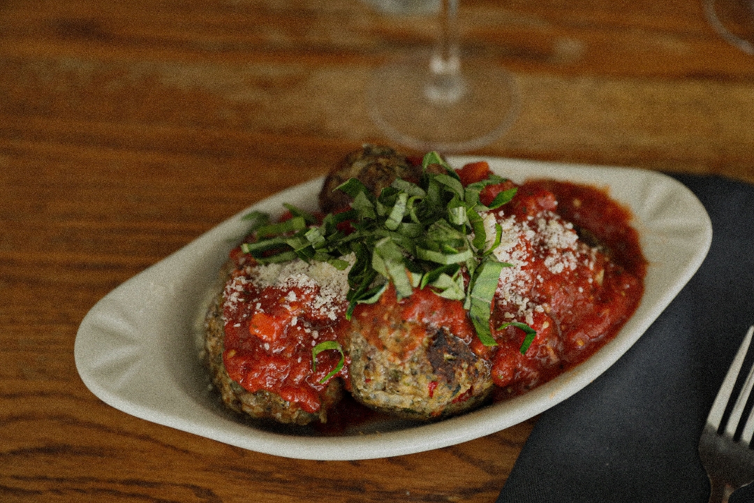 Homemade Meatballs.
