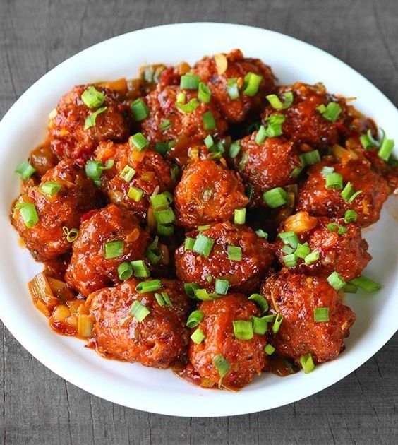 Manchurian Dry / Gravy.