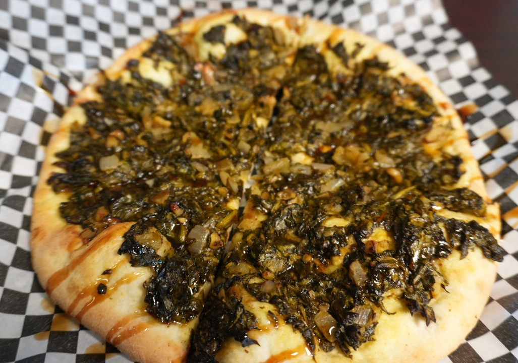 Spinach Flatbread.