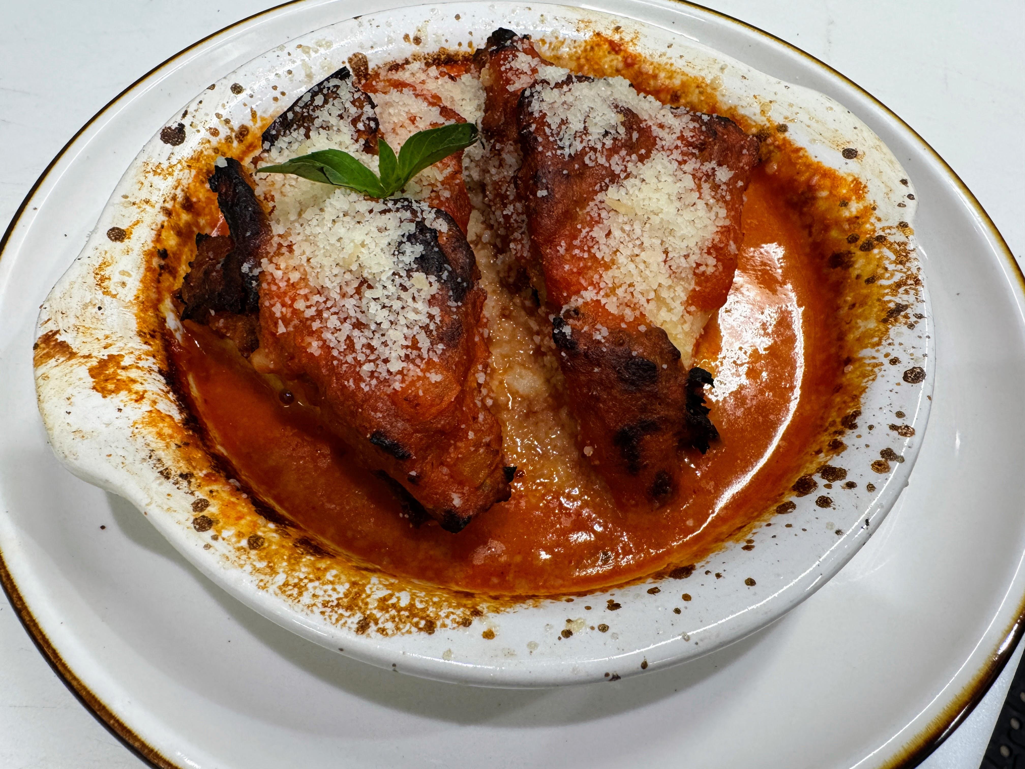 Eggplant Parm.