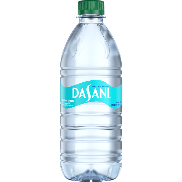 Dasani Water Bottle.
