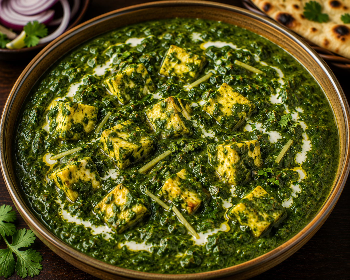 Palak Paneer.