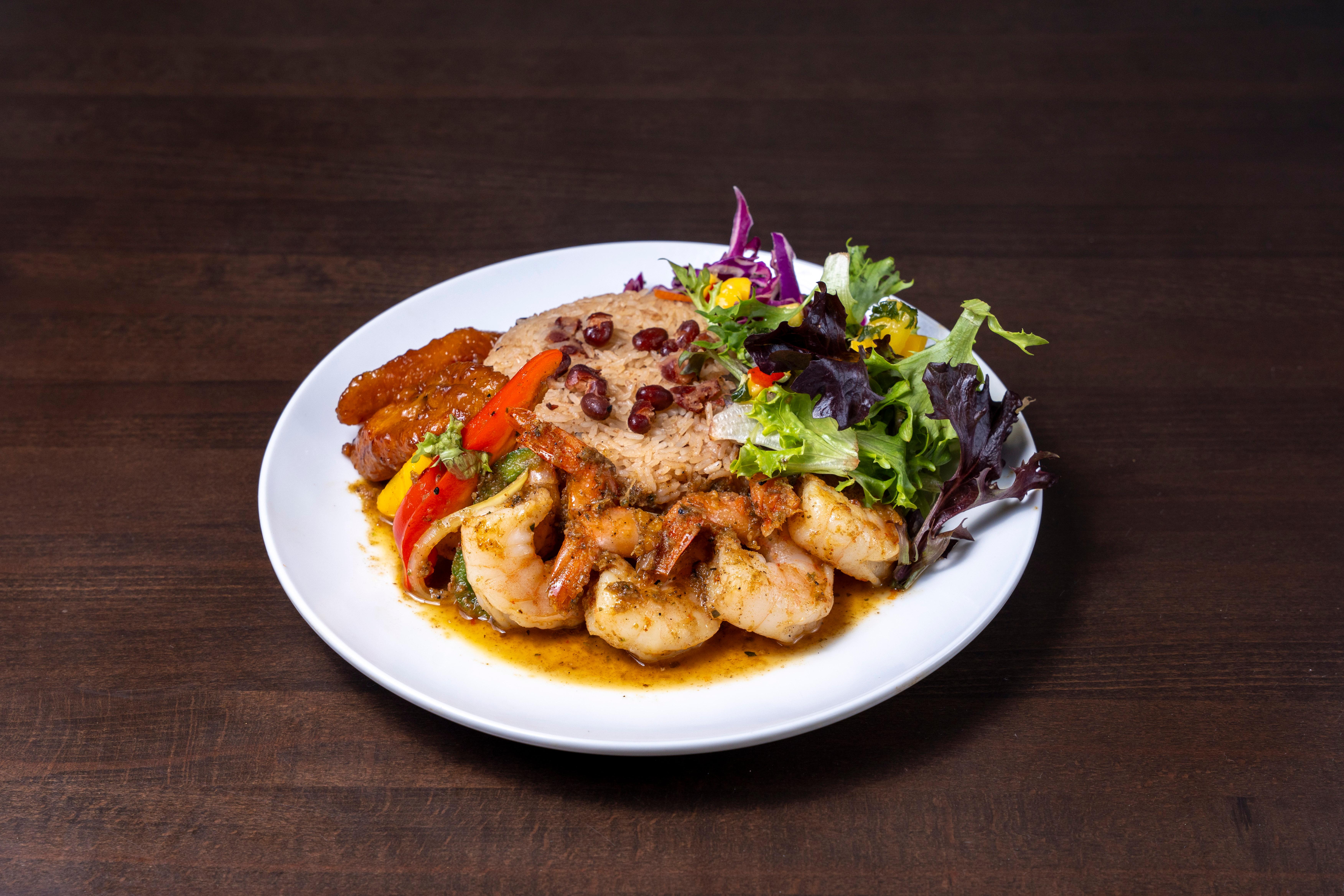 JERK SHRIMP BOWL.