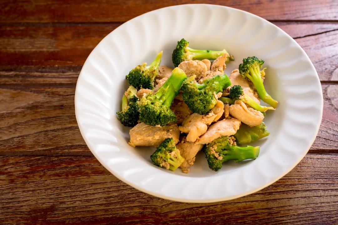 Stir-Fried Broccoli.