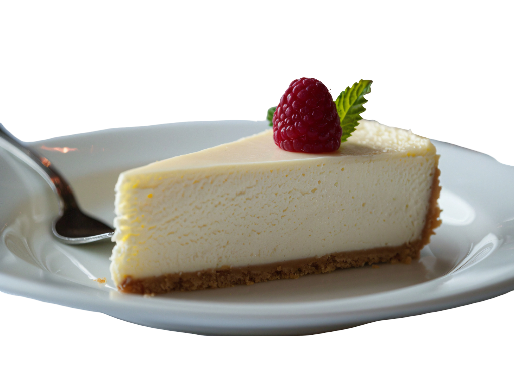 New York Style Cheesecake.
