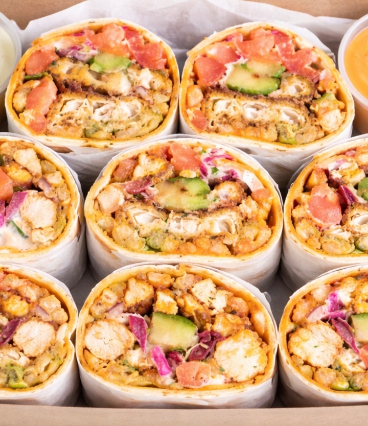6 Laffa Wrap Pack.