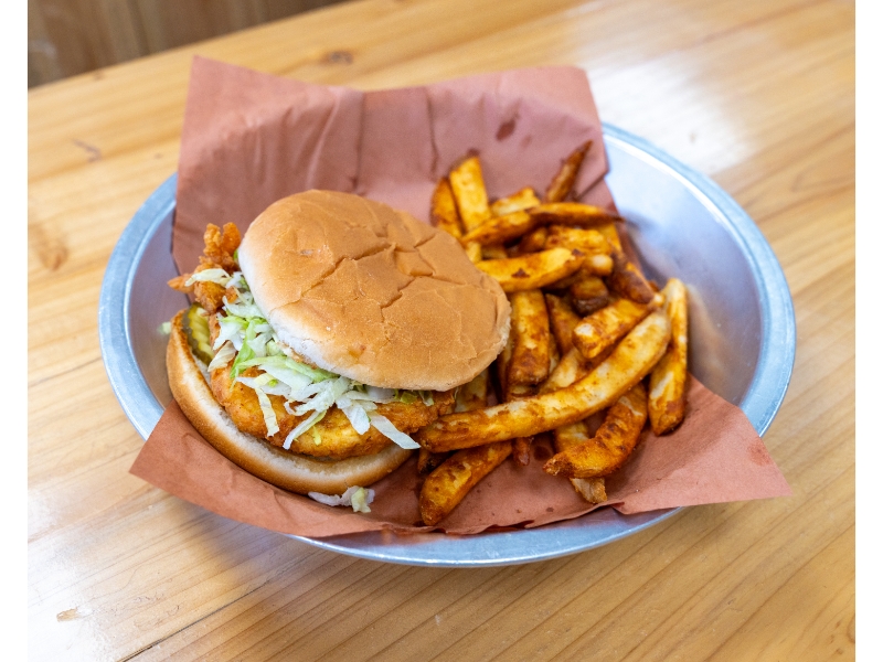 Grilled Chicken Sandwich.