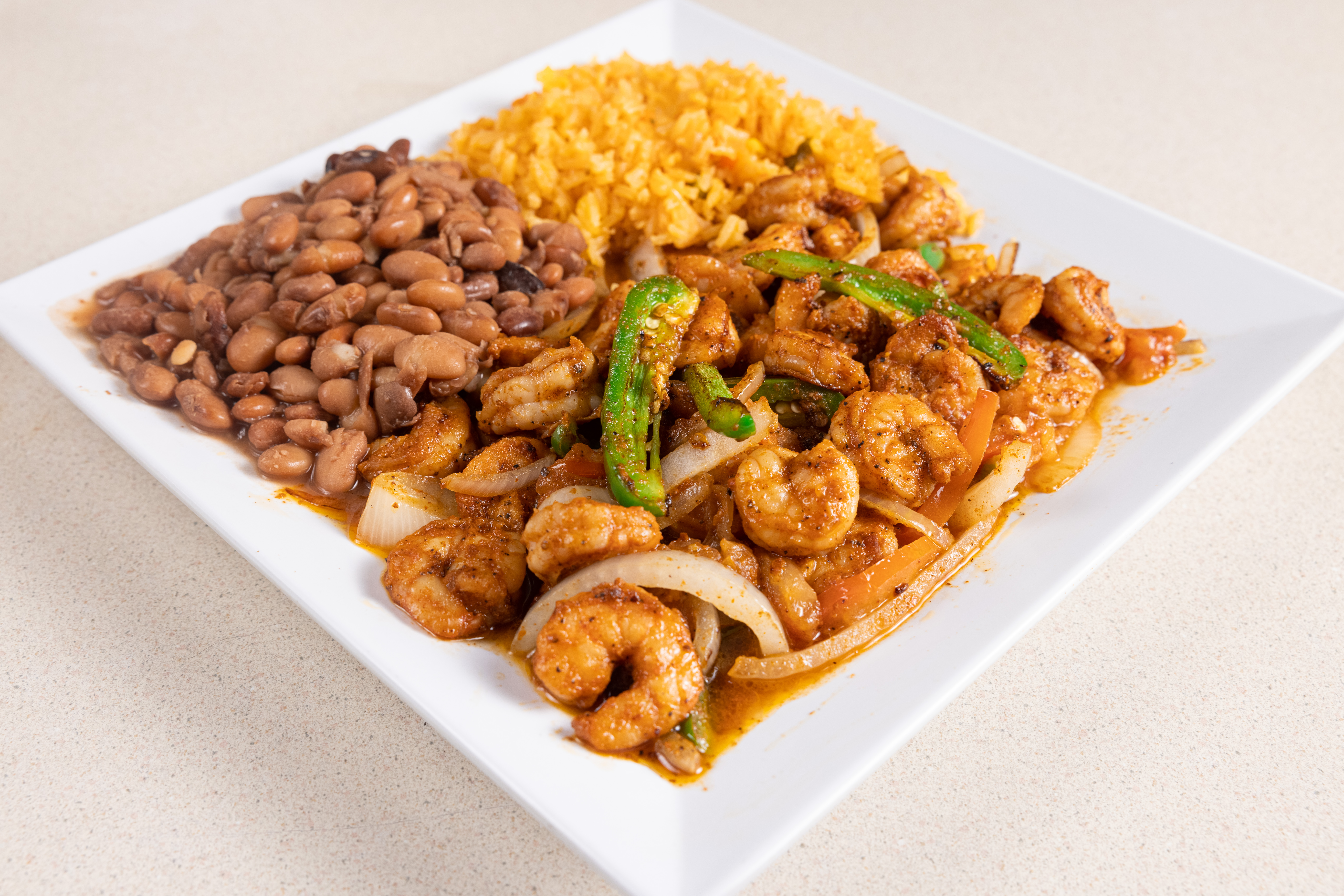 Shrimp a La Mexicana.