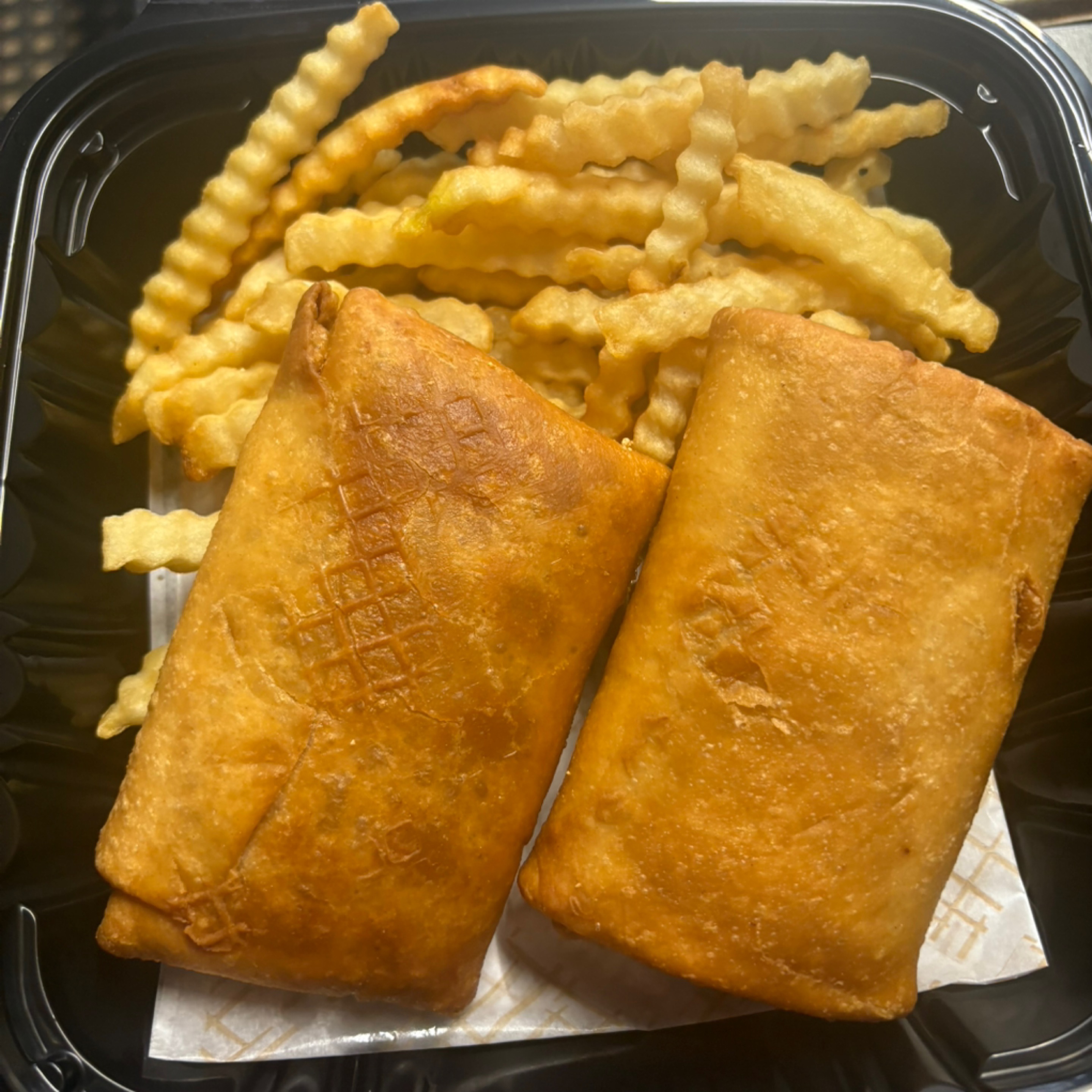 (2) Pizza Puffs.