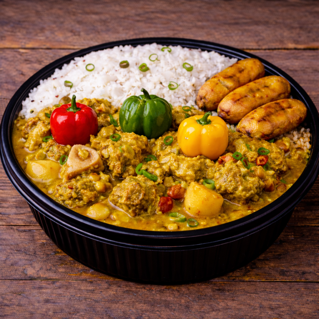 Curry Goat.