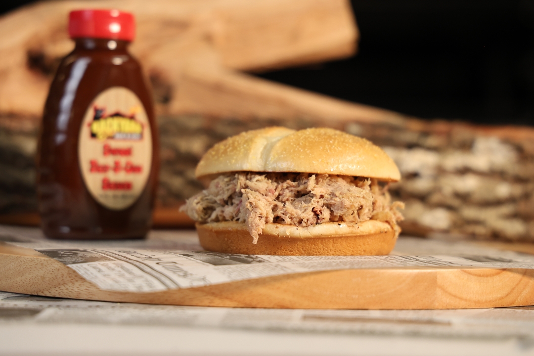 Jumbo Pulled Pork.