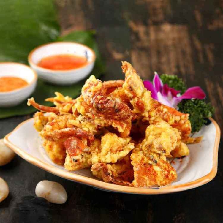 SP8. 椒鹽軟殼蟹/Crispy Salt & Pepper Soft Shell Crab.