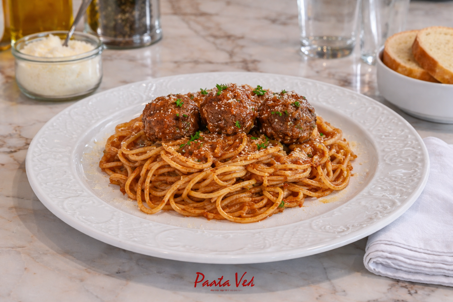 Spaghetti & Meatballs.
