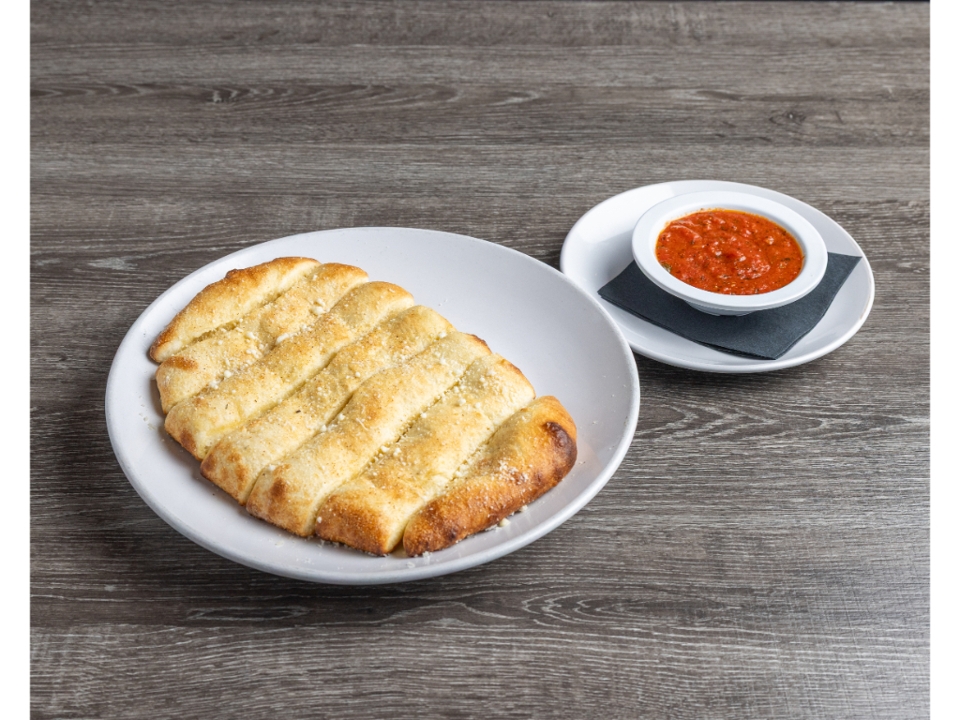 Garlic Parm Breadsticks Tray.