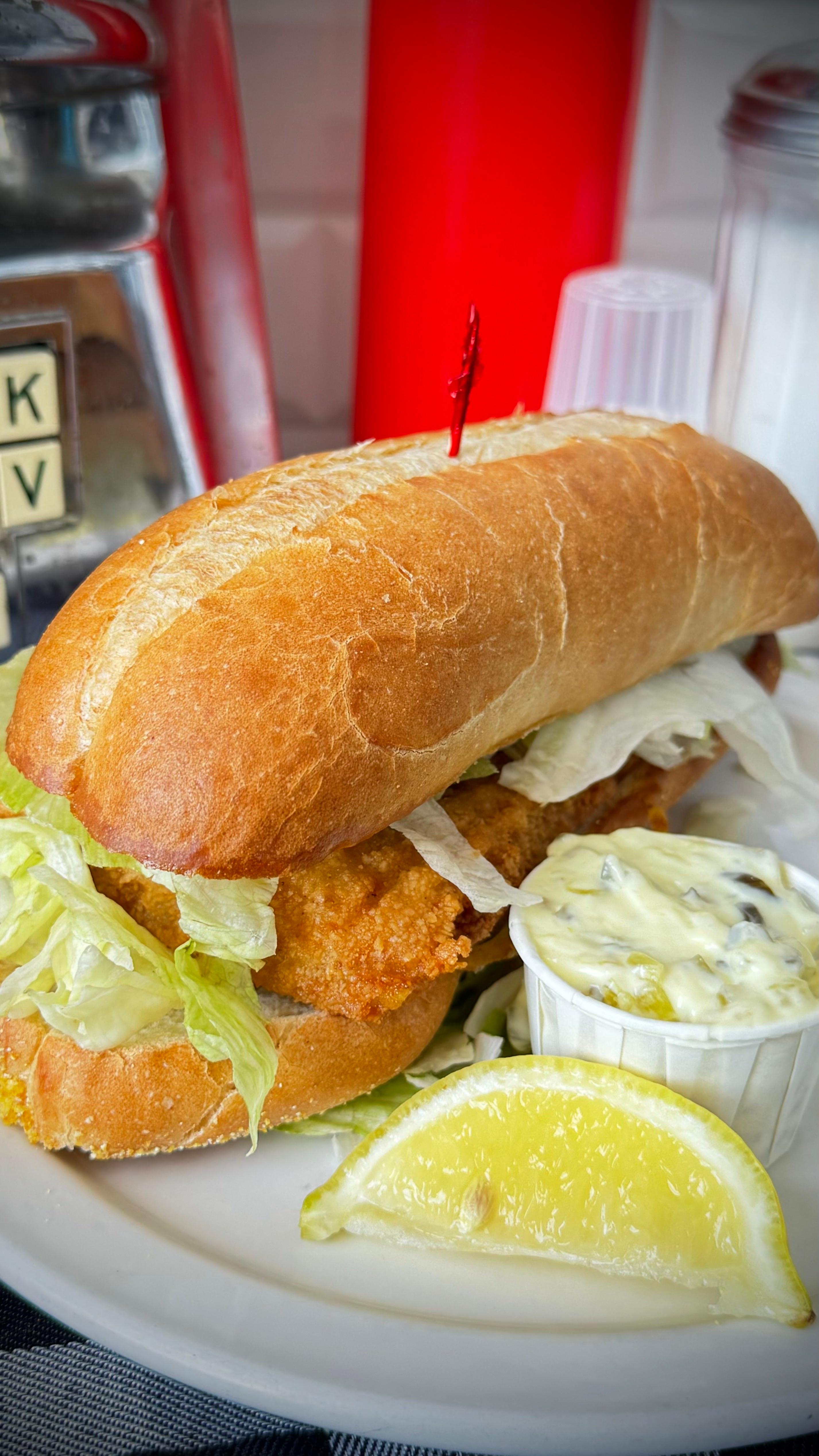 Fish Tail Sandwich*.