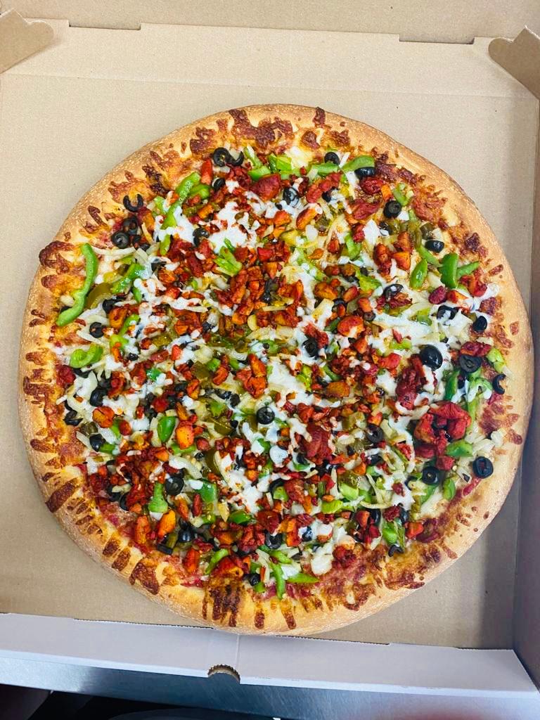Large Pizza Pie One Topping.