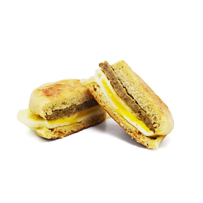 TURKEY SAUSAGE EGG & CHEESE.