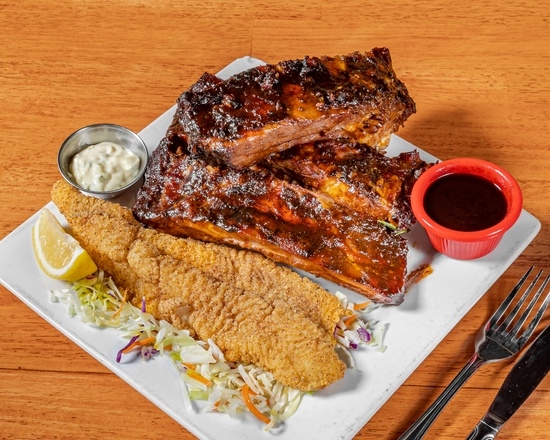 1/2 RACK & CATFISH.