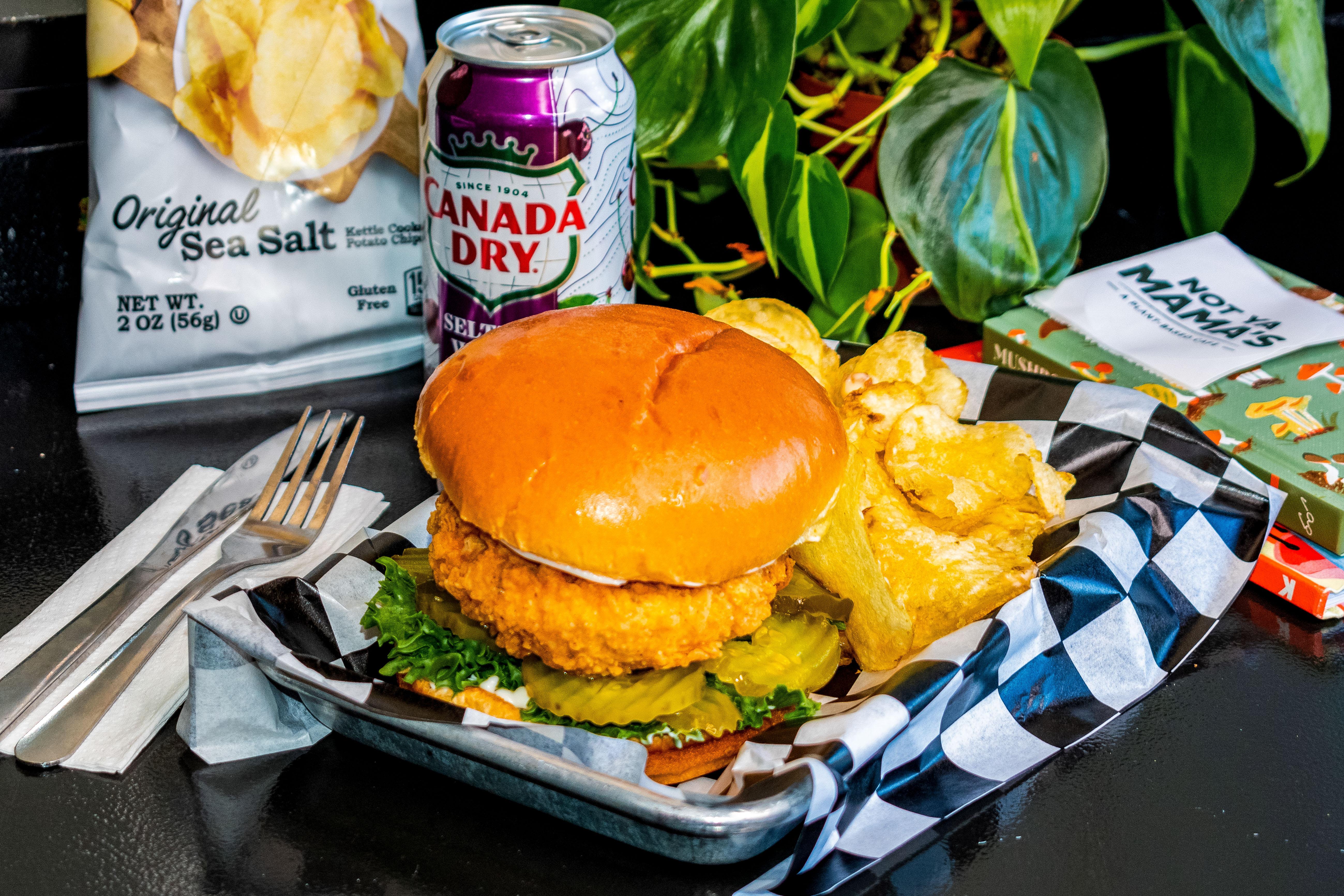 Crispy Chick'n Sandwich.