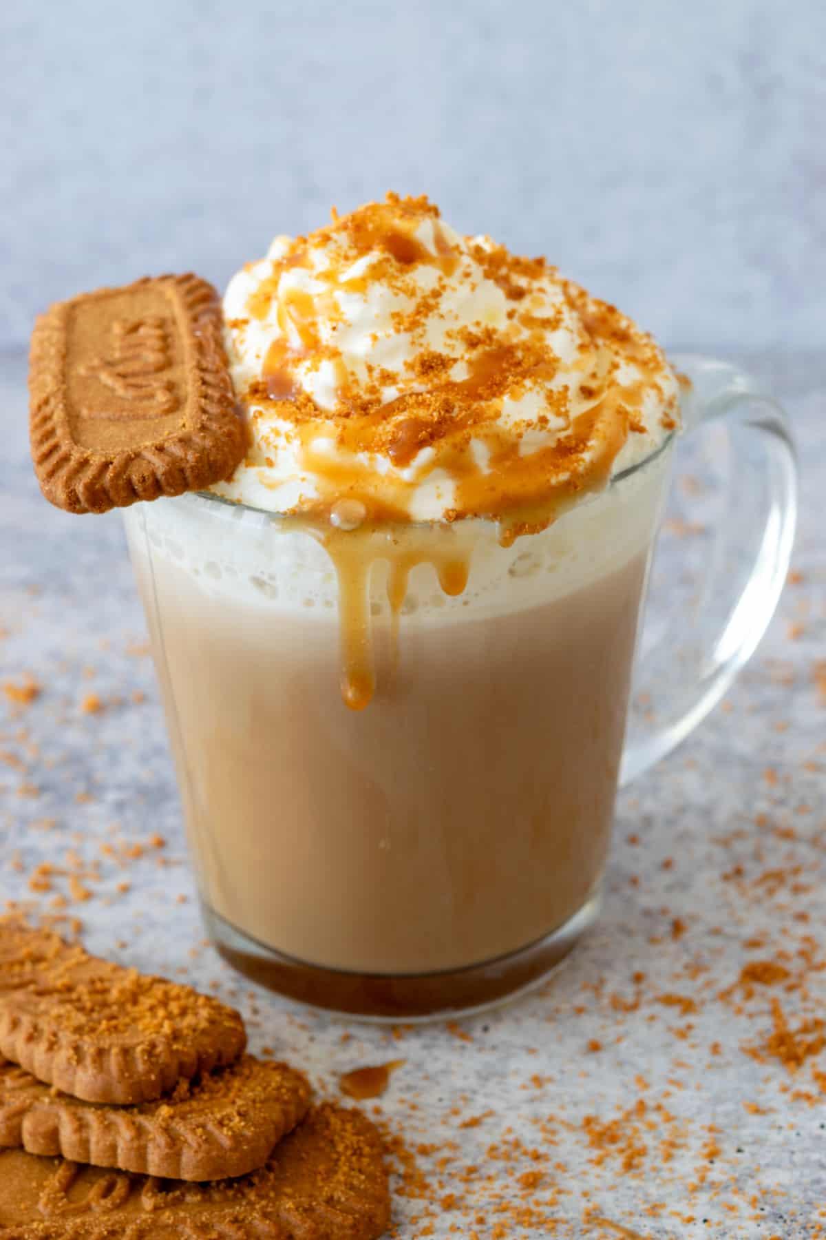 Cookie Butter Delight Latte.