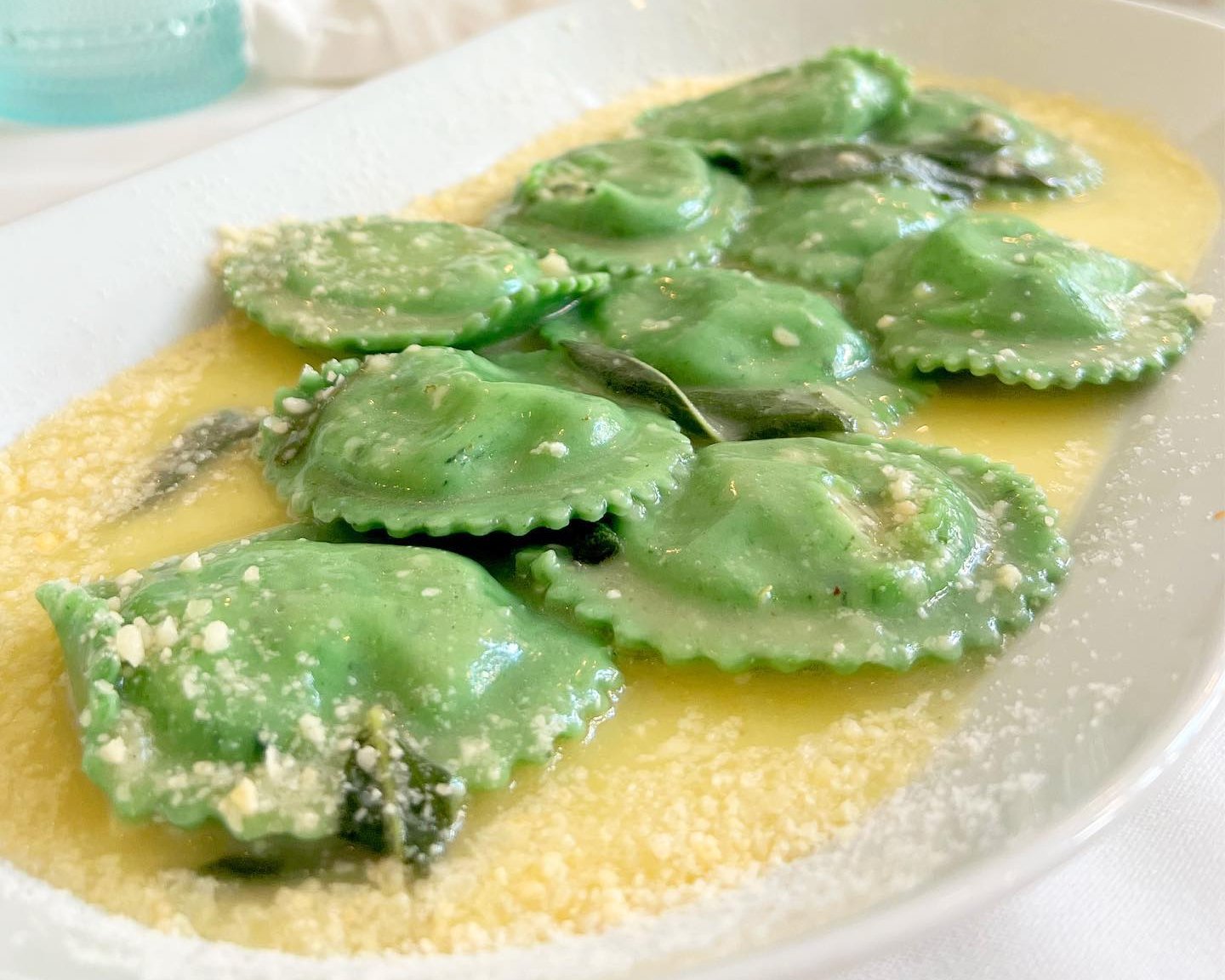 Ravioli Ricotta & Spinach.