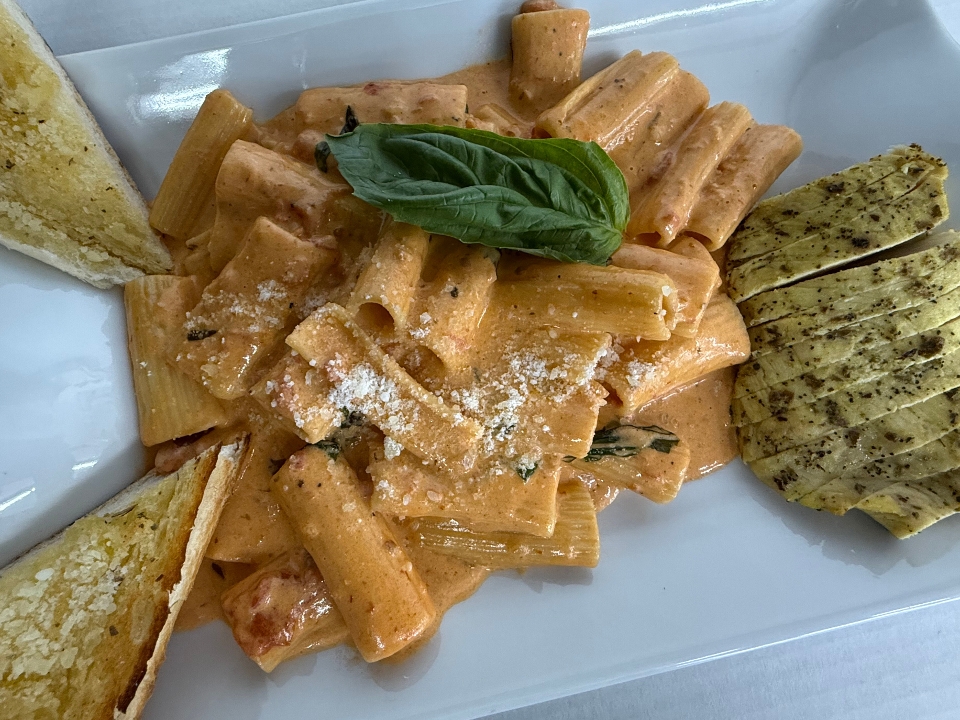 Tomato Cream Vodka Sauce.