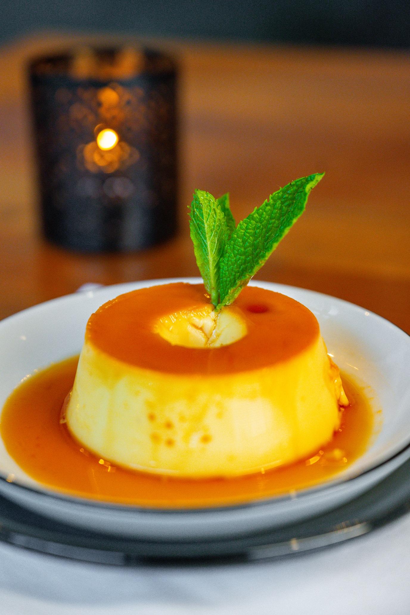 Flan de Queso.