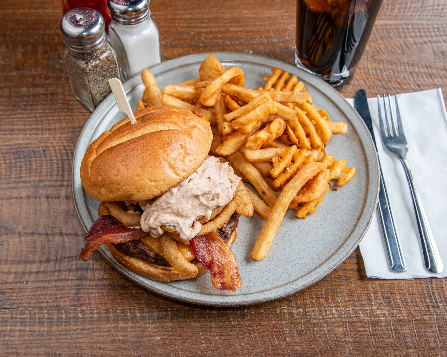 Smokestack Burger.