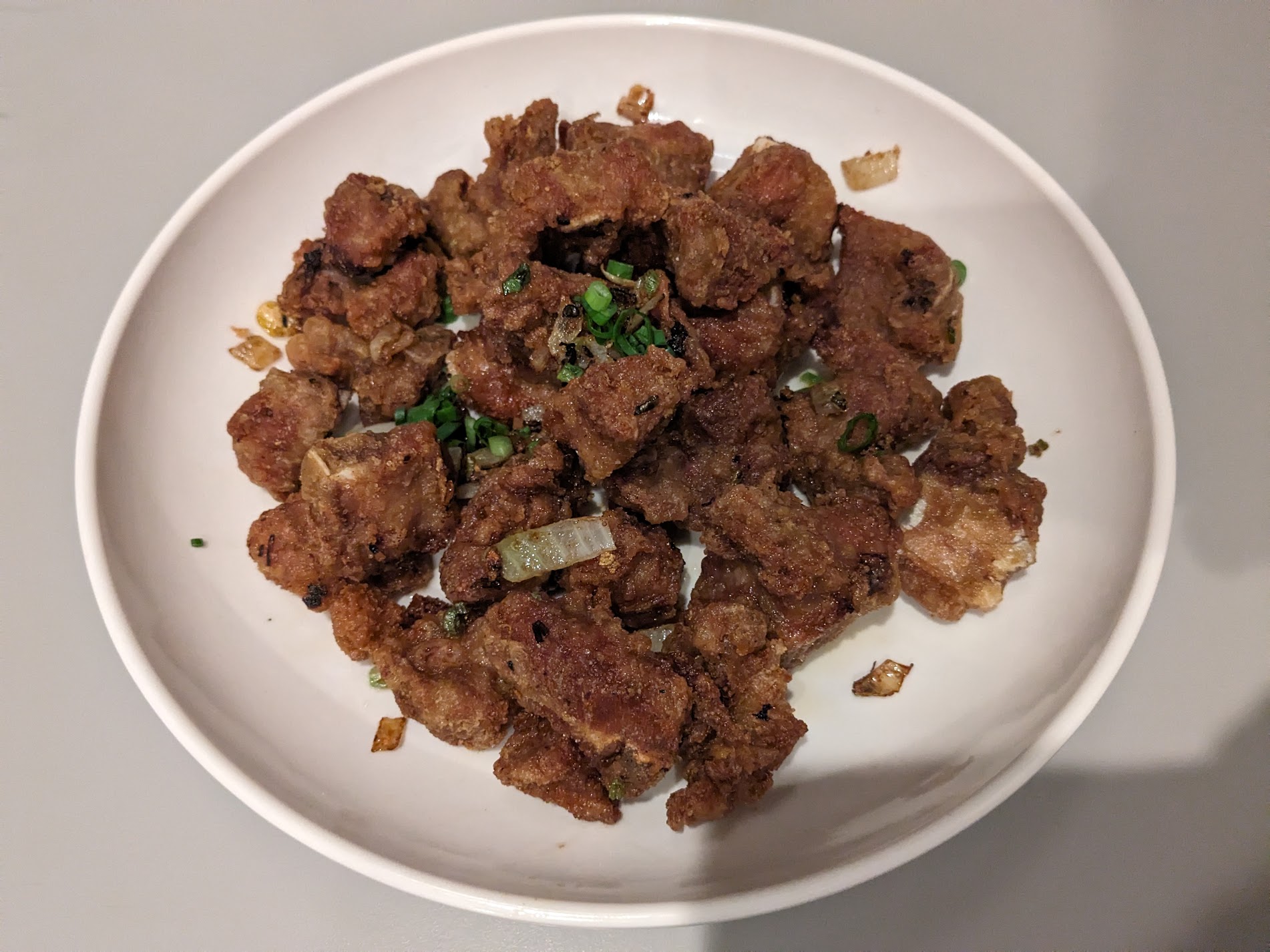 71 香酥排骨Golden Spare Ribs.