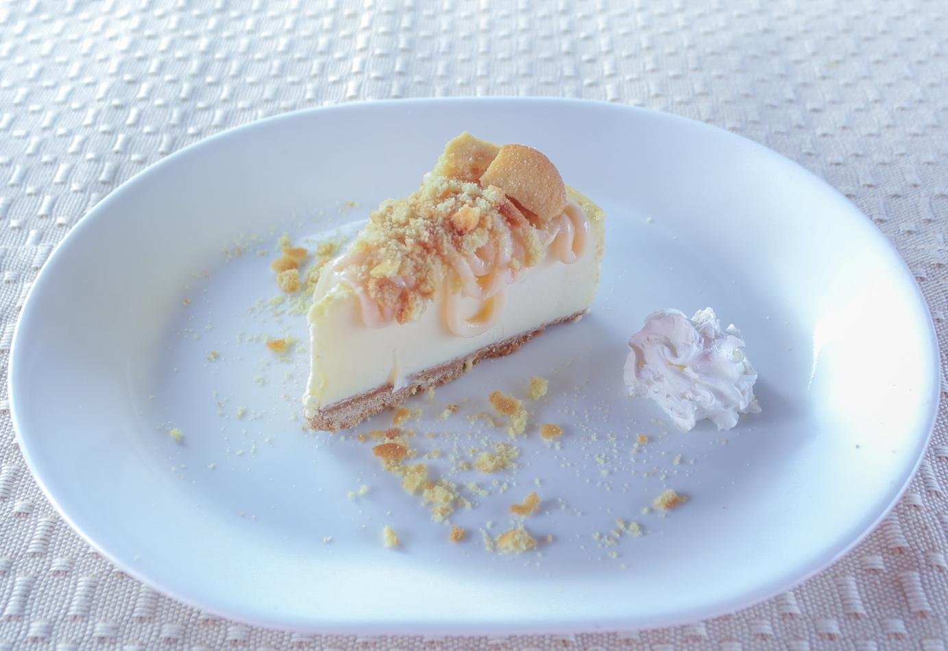 Banana Pudding Cheesecake Slice.