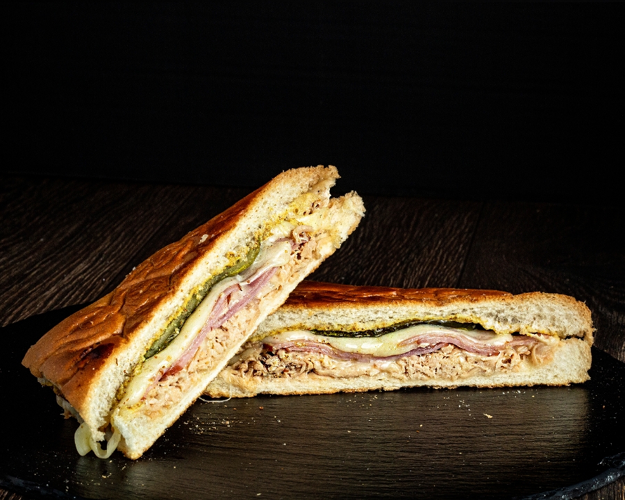 TURKEY CUBAN SANDWICH.