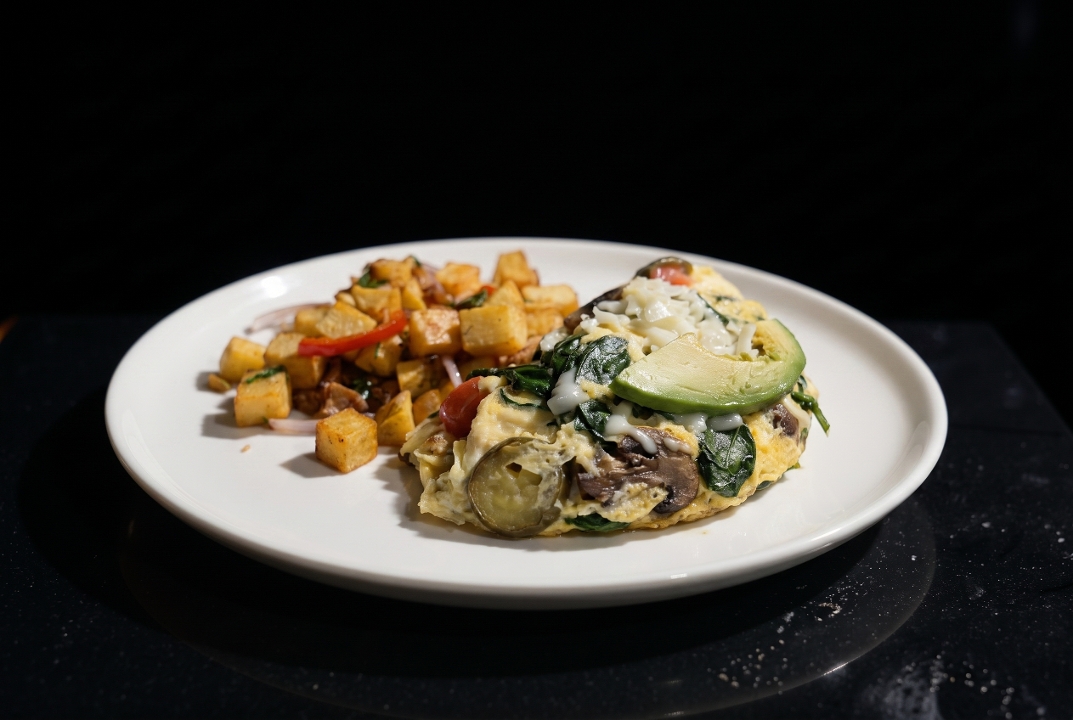 Veggie Omelet.