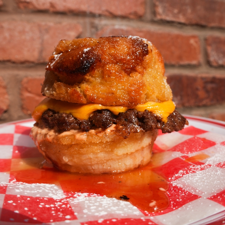 Bread Pudding Smash.