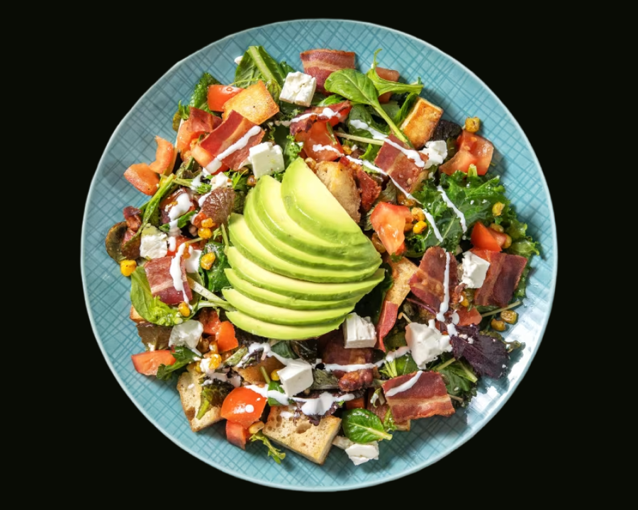 BACON AVOCADO SALAD.