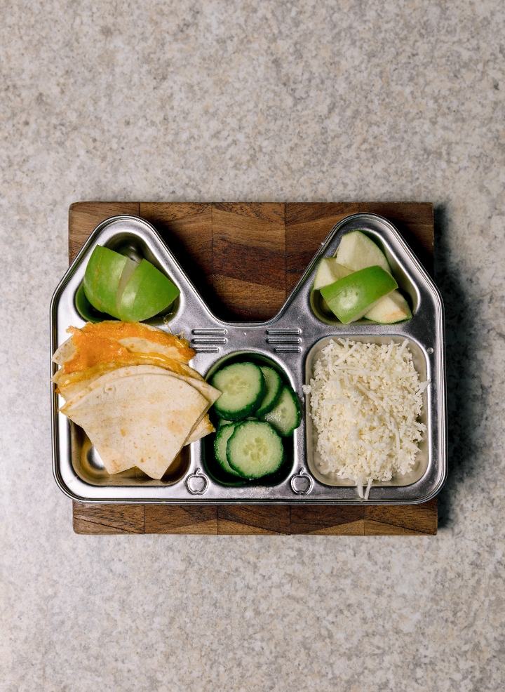Kids Cheese Quesadillas.