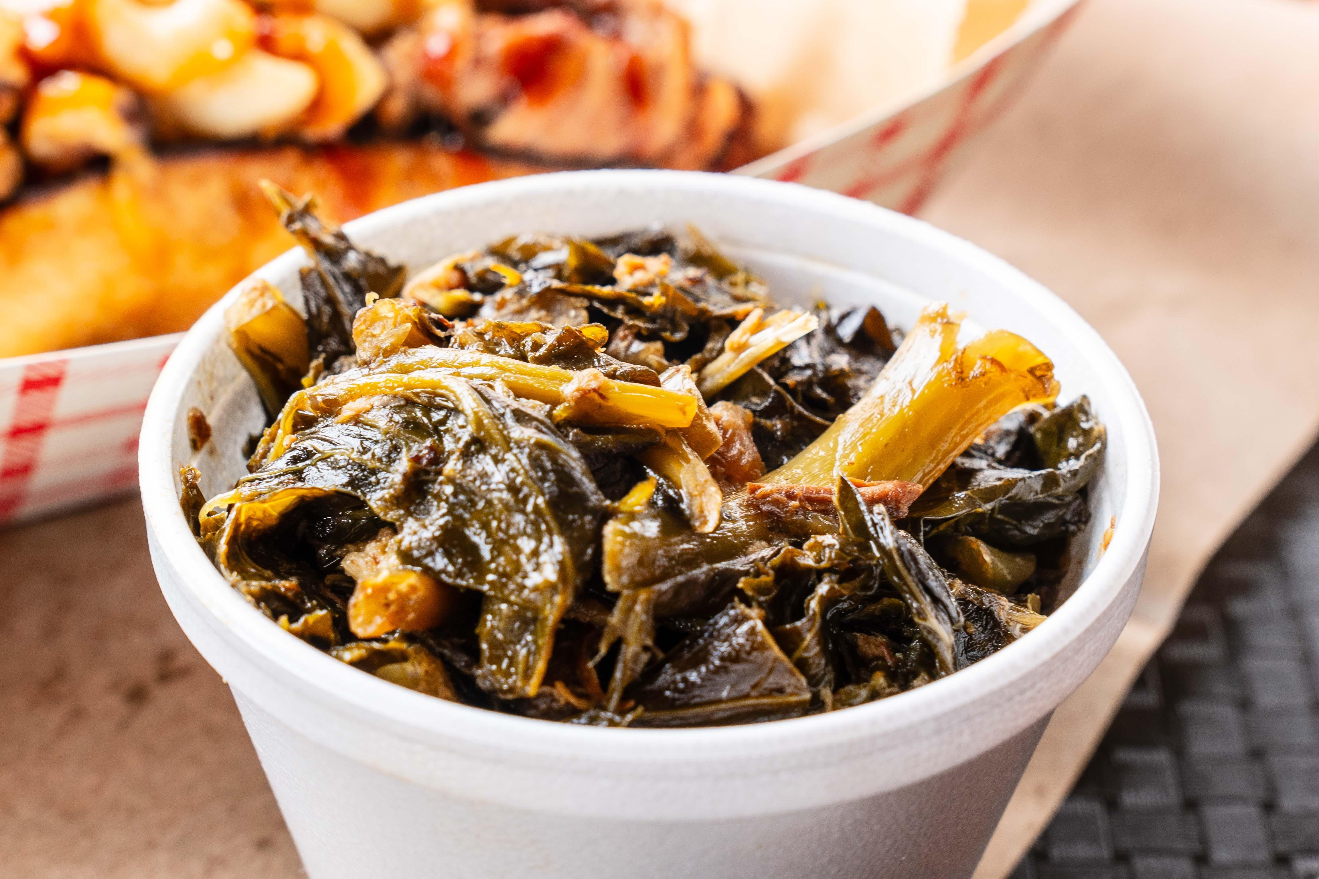 Collard Greens *contain poultry.