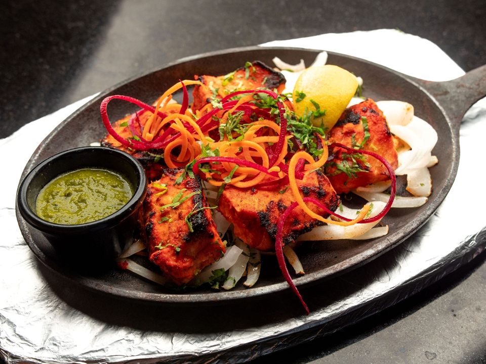 Salmon Tandoori.