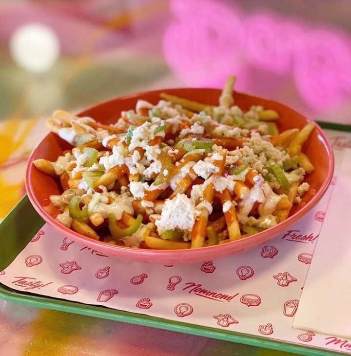 Buffalo Style Fries.
