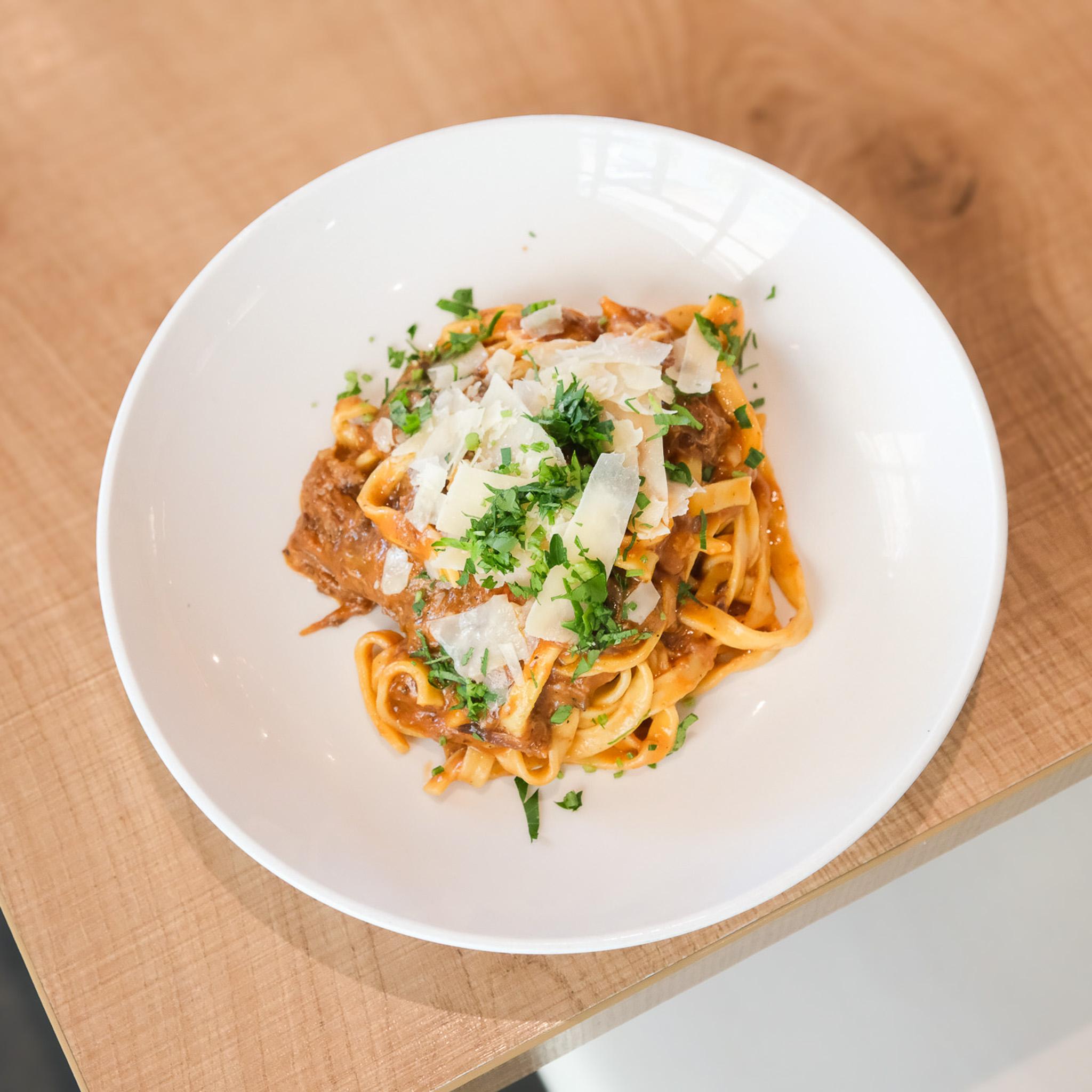 Fettuccine Oxtail.