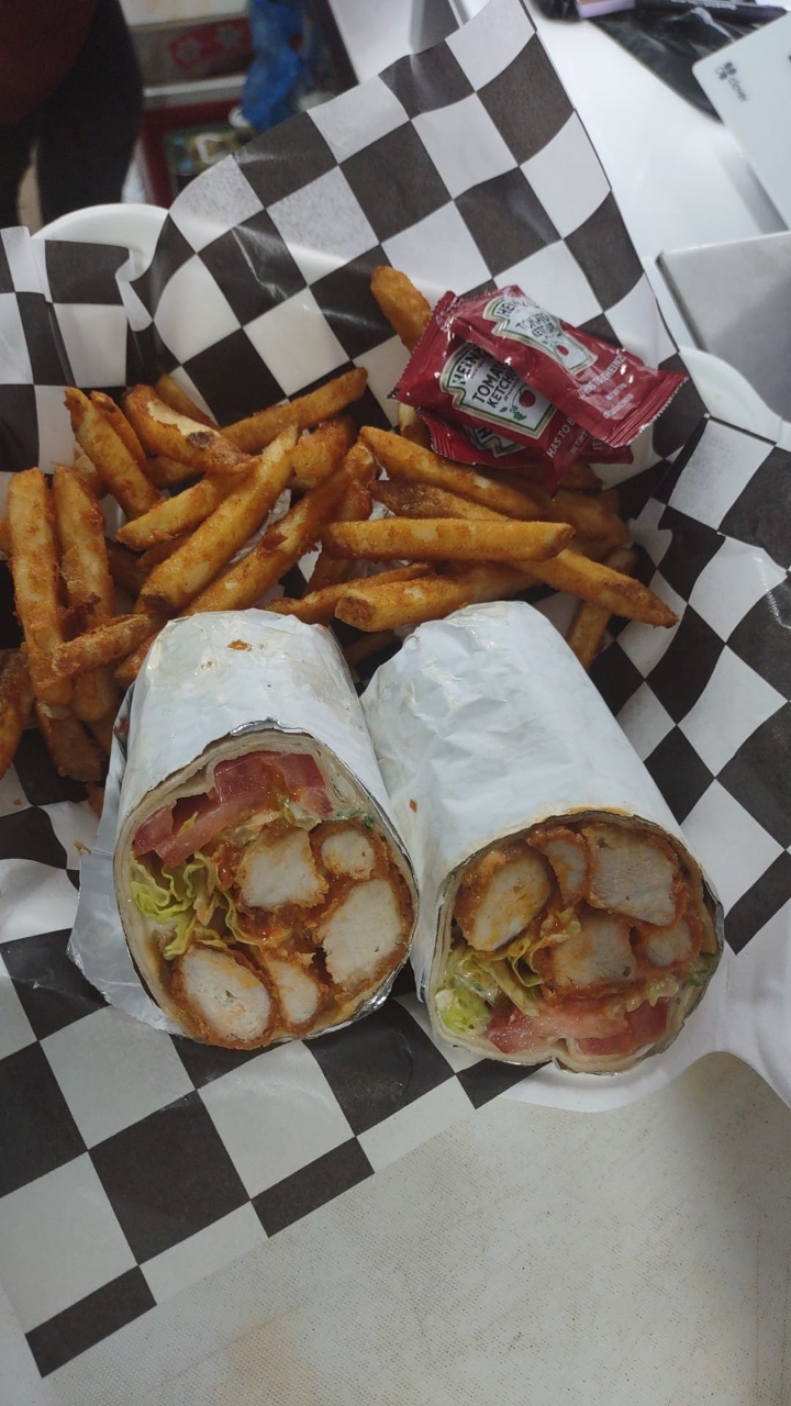 Buffalo Crispy Chicken Wrap.