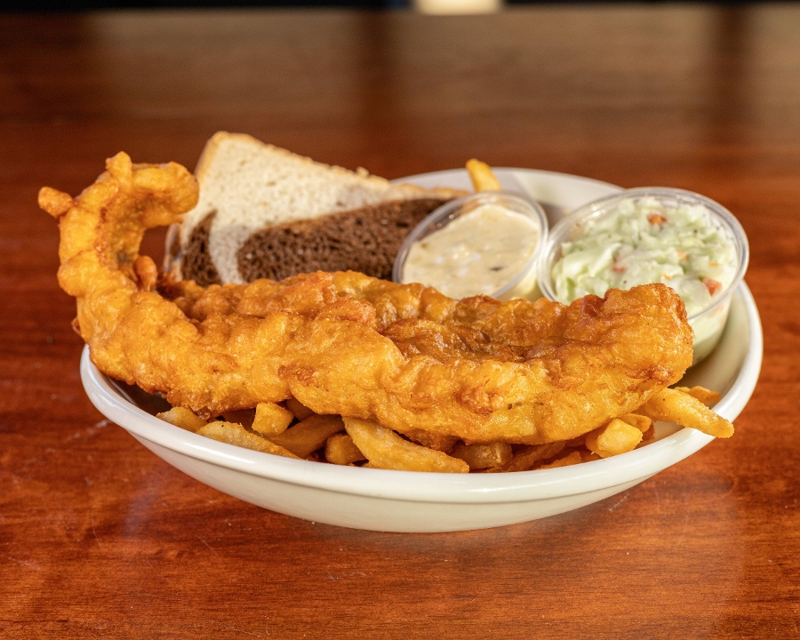 Beer Batter Walleye.