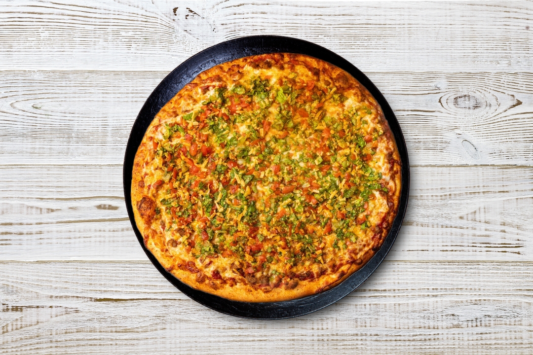 Small Taco Pizza.