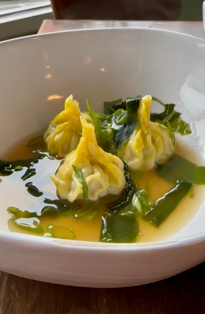 Chicken + Ginger Dumplings.