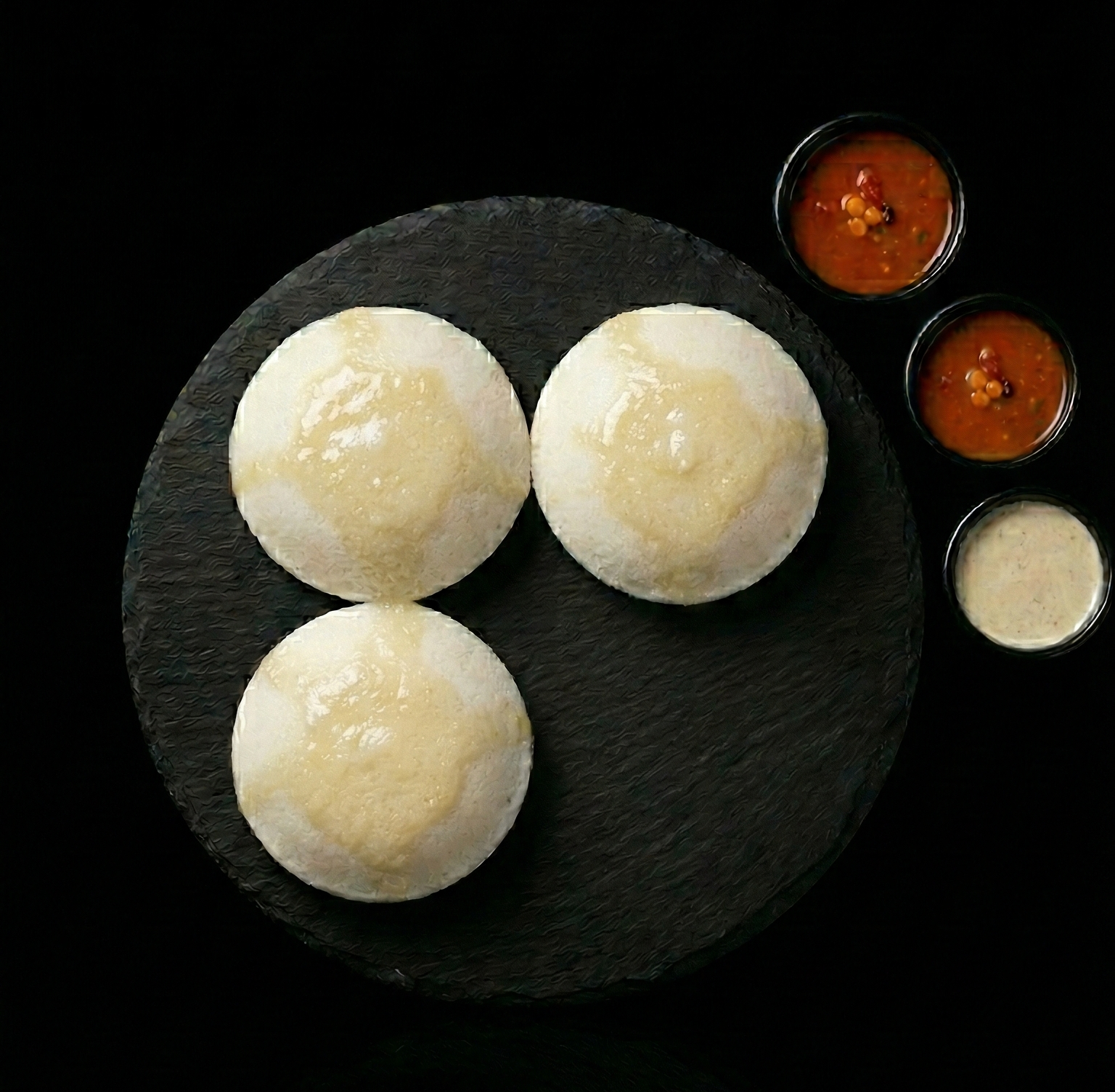 Ghee Idli.