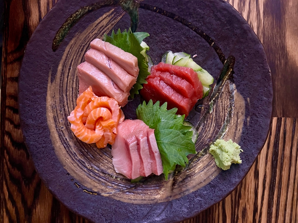 Hiro's Sashimi Tasting (raw).