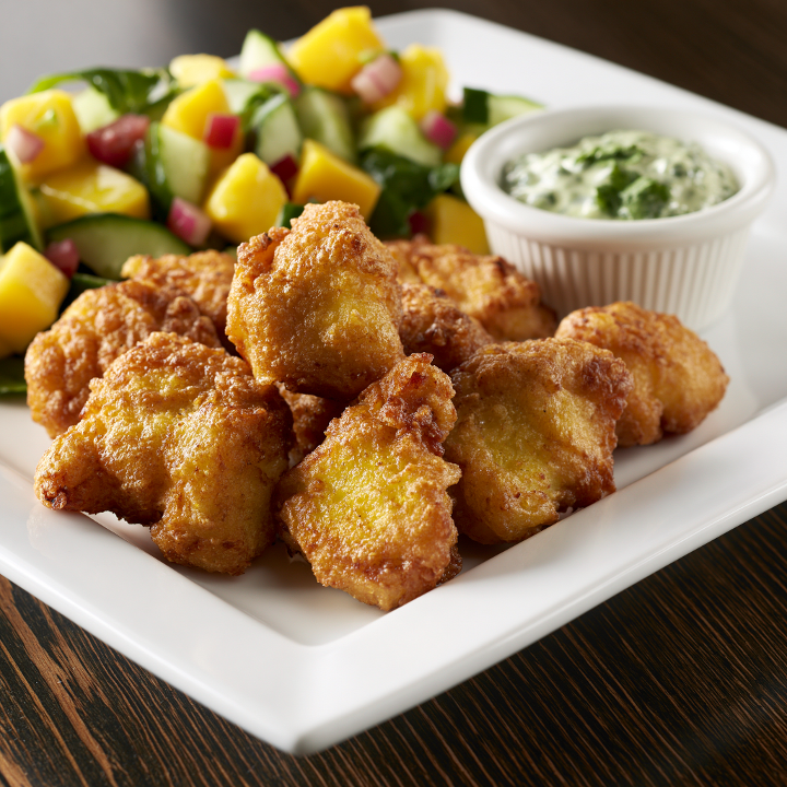 Crispy Grouper Bites.