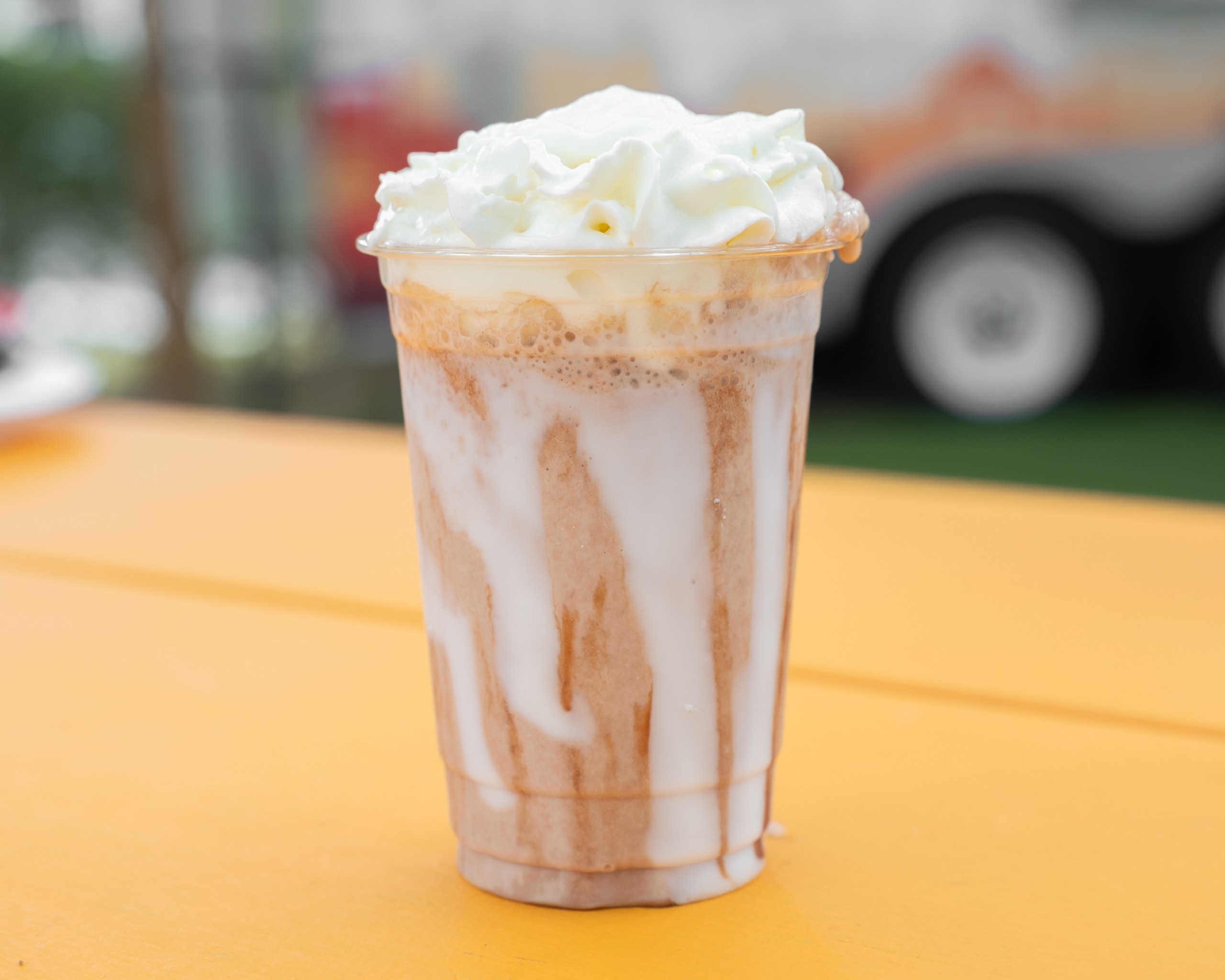 O - Chocolate Milkshake.