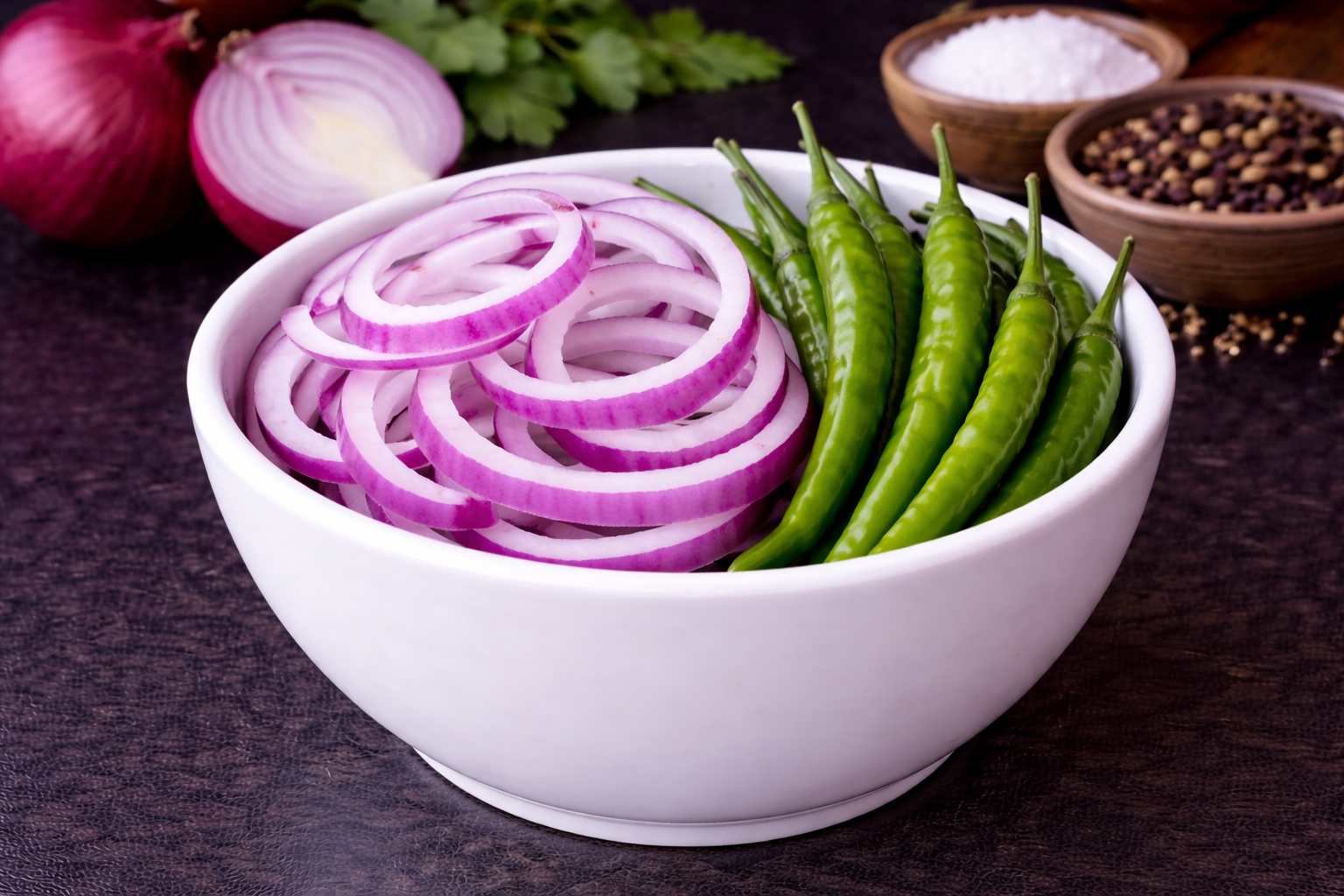 Side of Onions & Chilli.