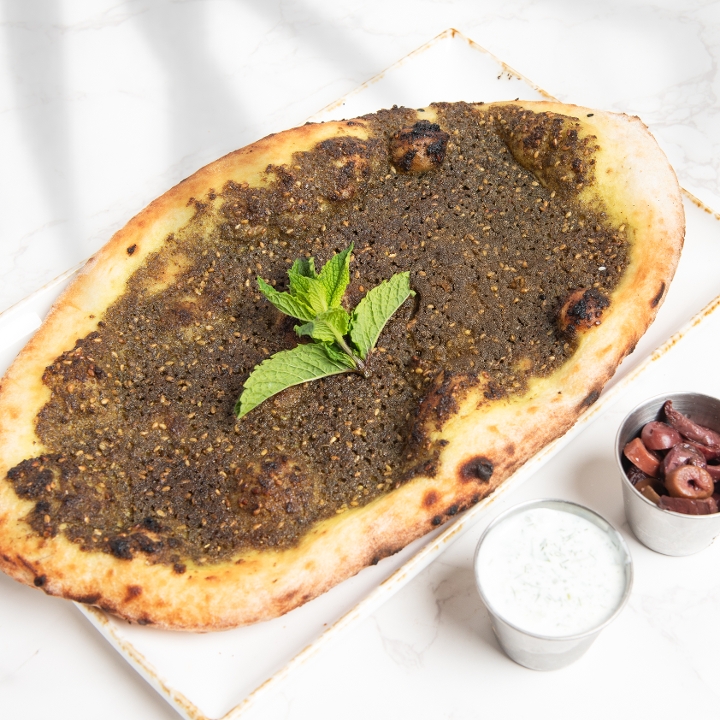 Zaatar Bread.